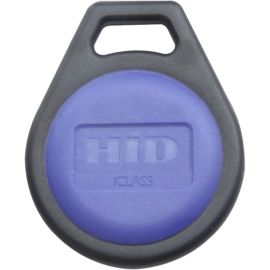 ICLASS KEYFOB 16K/2 CONFIGURED BLACK W/BLUE INSERT NO ICLASS NO S